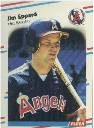 1988 Fleer Update Baseball Cards       013      Jim Eppard